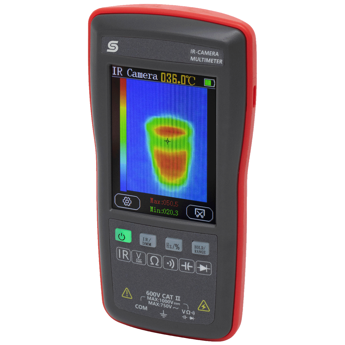 SMA Digitalni mjerni instrument, termalna kamera, 2.8" TFT LCD - SMAIRCAM