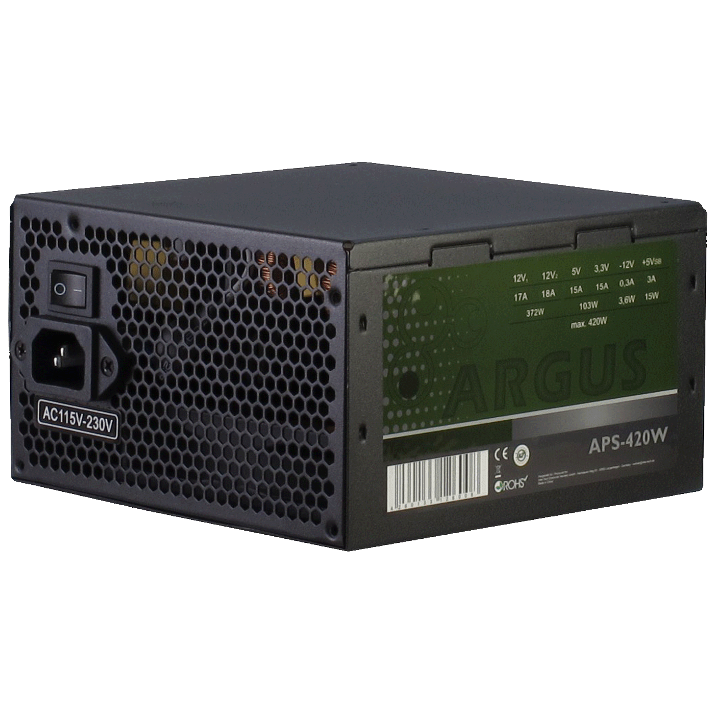 Inter-Tech Napojna jednica za PC, ATX, 420W - Argus APS-420W