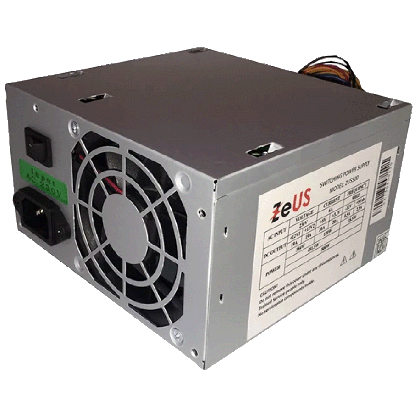 Zeus Napajanje za PC, 600W, 12cm, ATX - ZUS-600