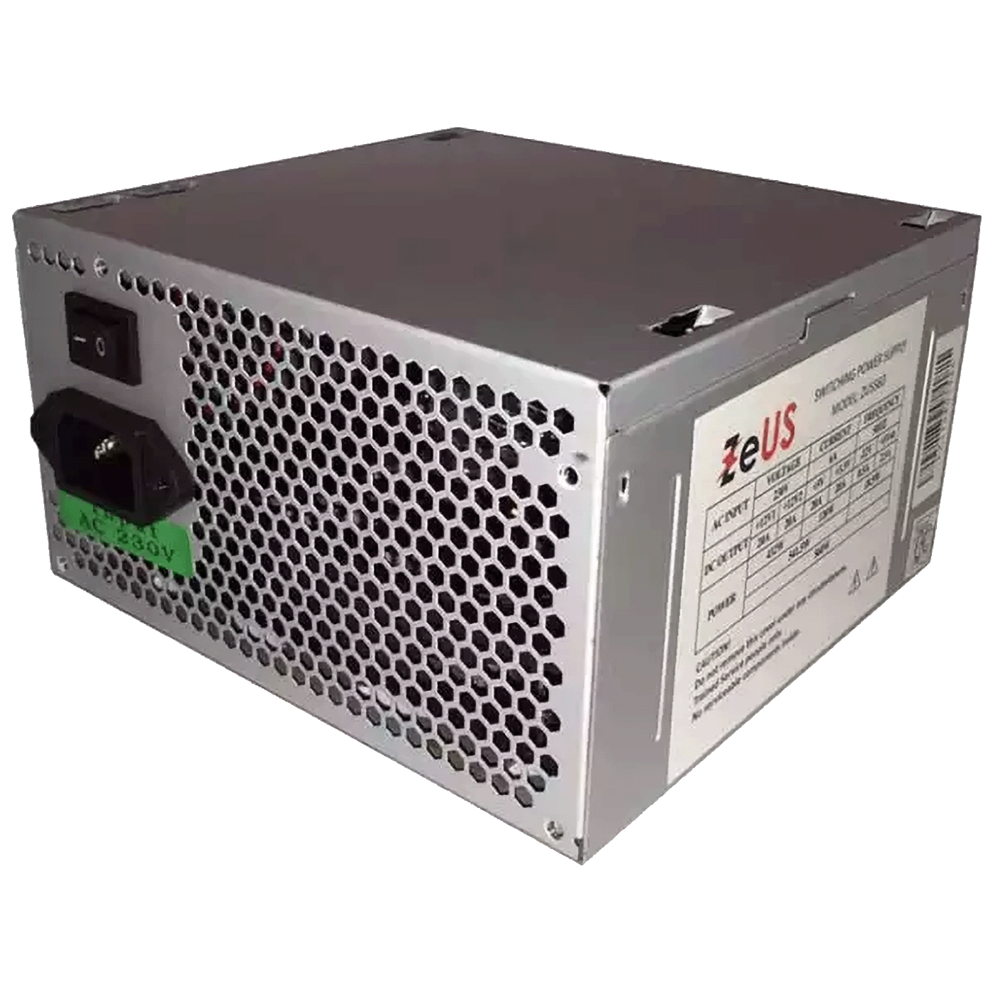 Zeus Napajanje za PC, 500W,  12cm, ATX - ZUS-500 bulk