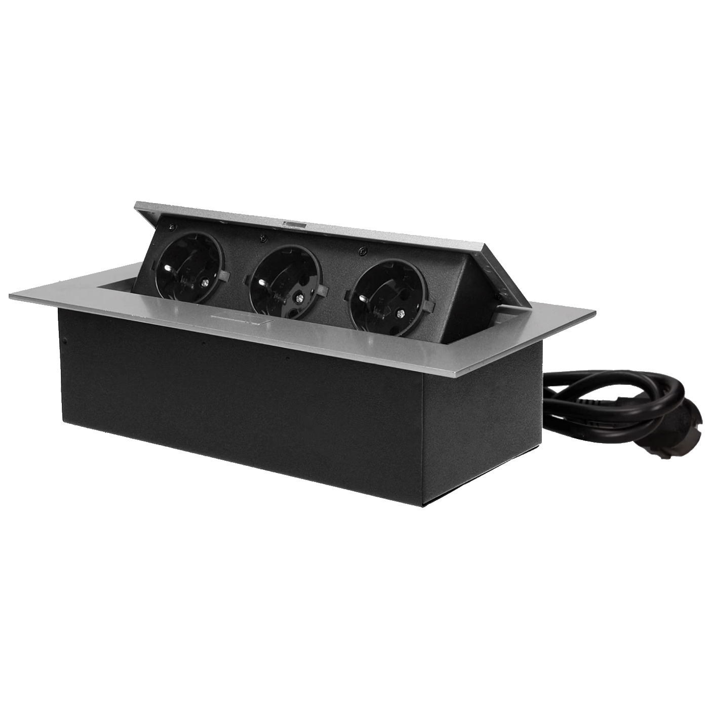 Orno Produžni kabel sa 3 x Schuko utičnice, ugradbena - OR-GM-9037(GS)/G