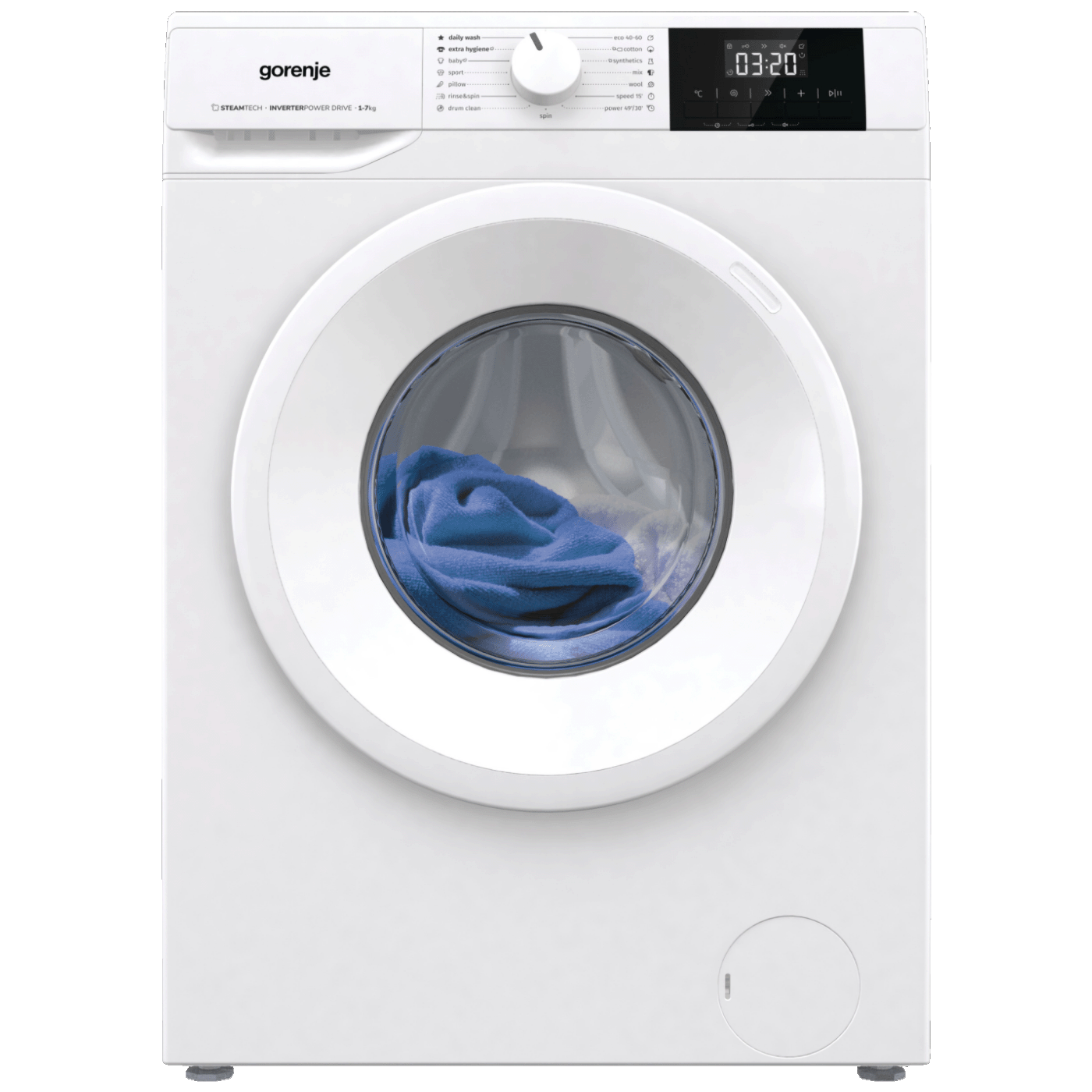 Gorenje Mašina za veš, 1200 obrtaja, 7 kg veša, B - WNGPI72SBS