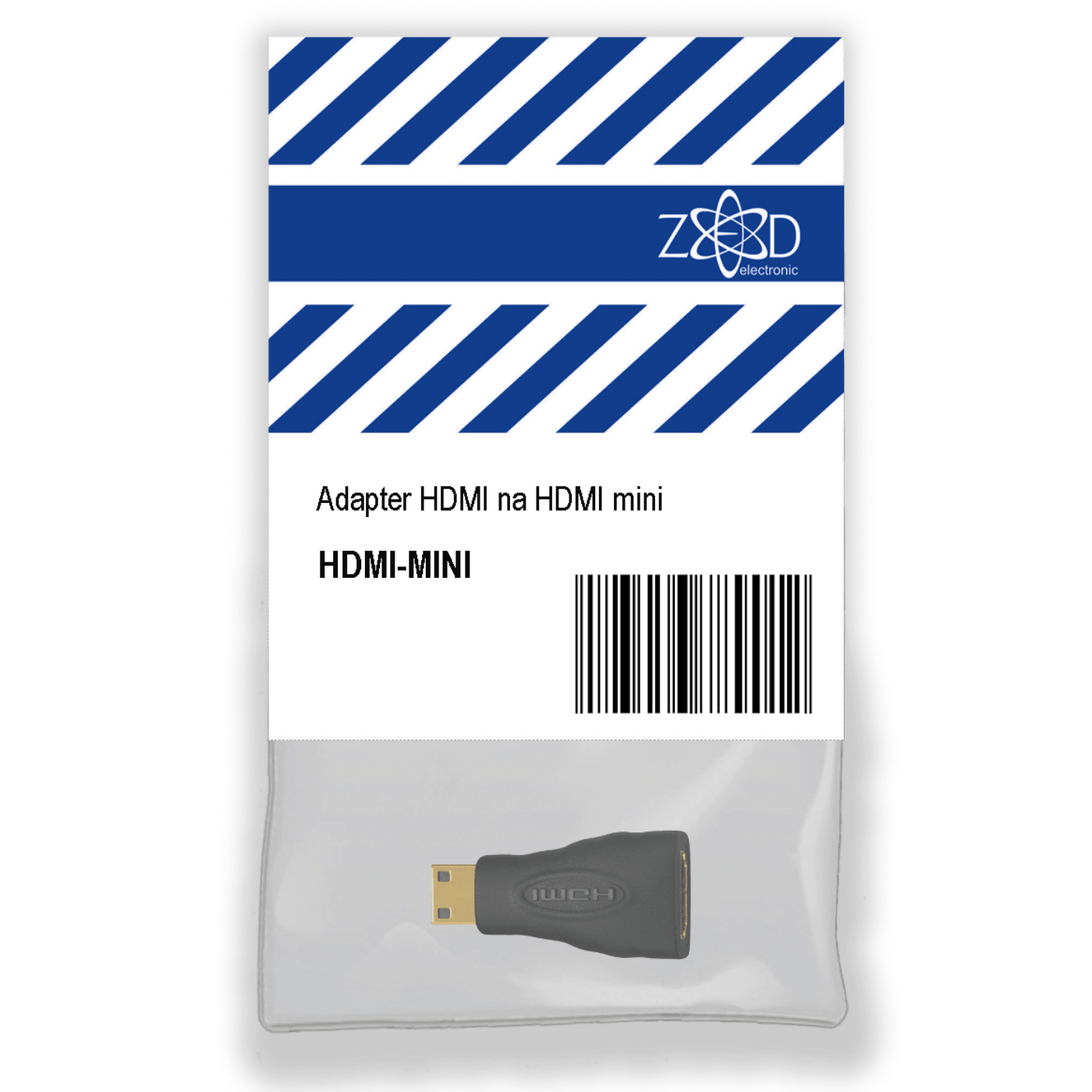 ZED electronic Adapter HDMI mini (muški) - HDMI input (ženski) - HDMI-MINI