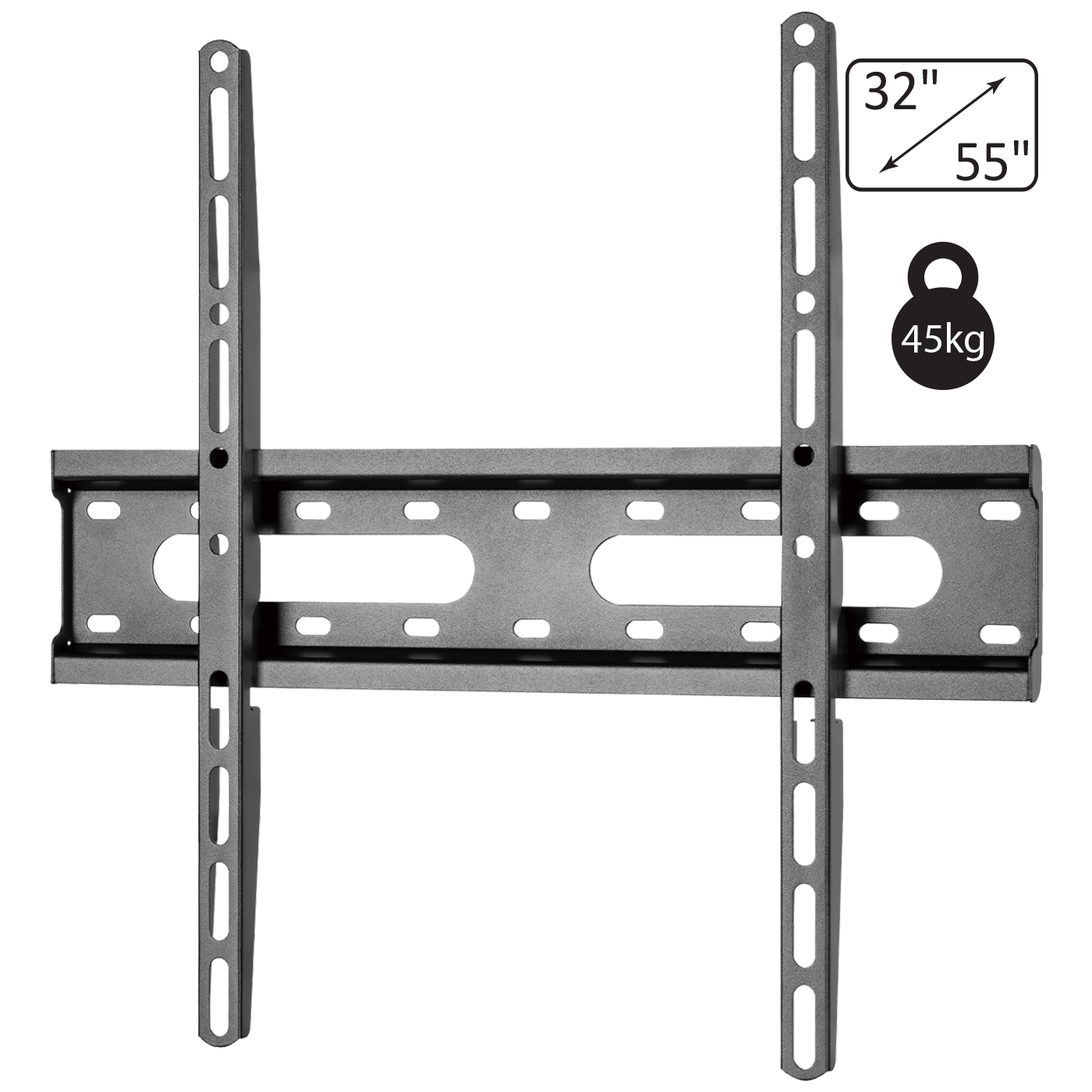 home Nosač za TV prijemnike 32"- 55", 45 kg, zidni, fiksni - LCDH 081
