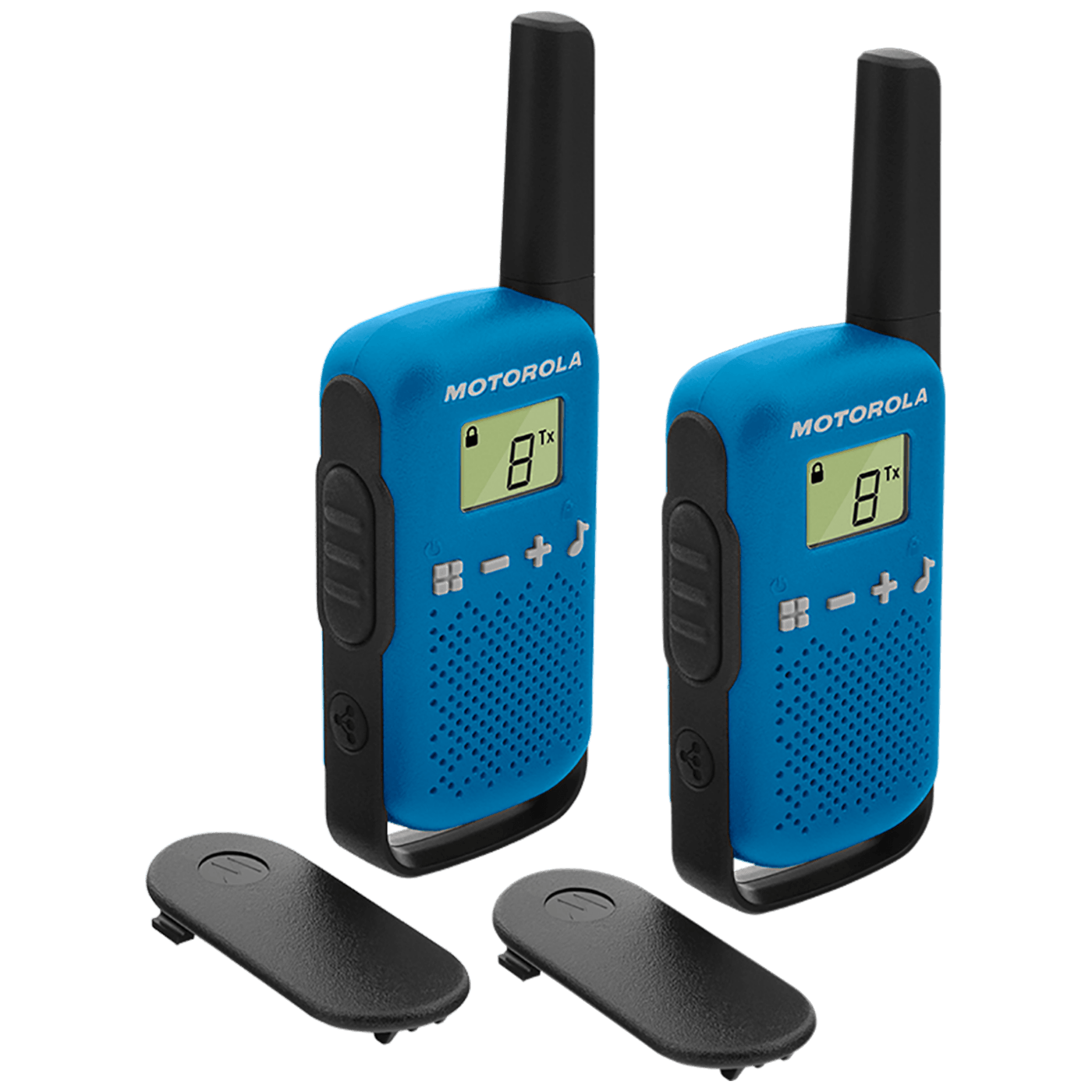 Motorola Walkie Talkie, domet 4 km, 16 kanala, plava - TLKR T42 BL