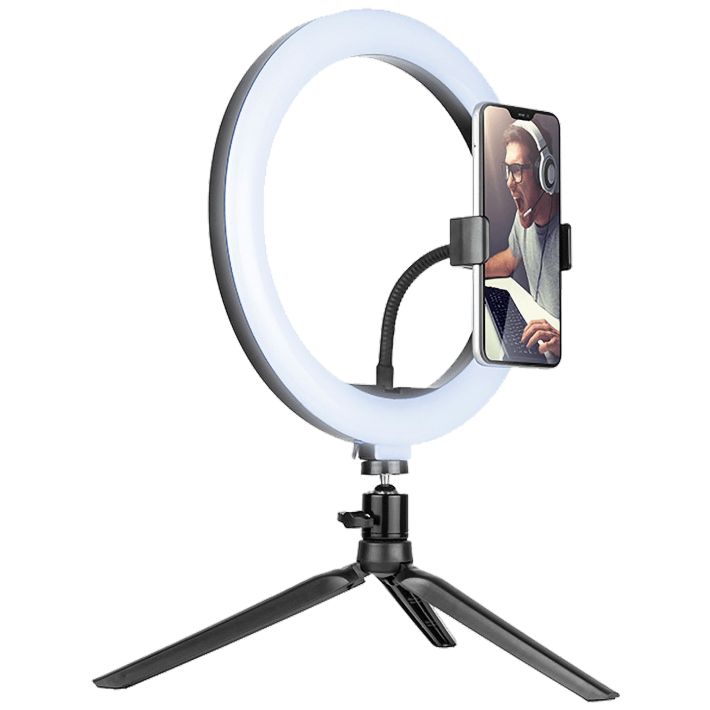 Tracer Lampa,LED, sa mini tripod postoljem, 10W - LED RING LAMP 26cm, MINI TRIPOD
