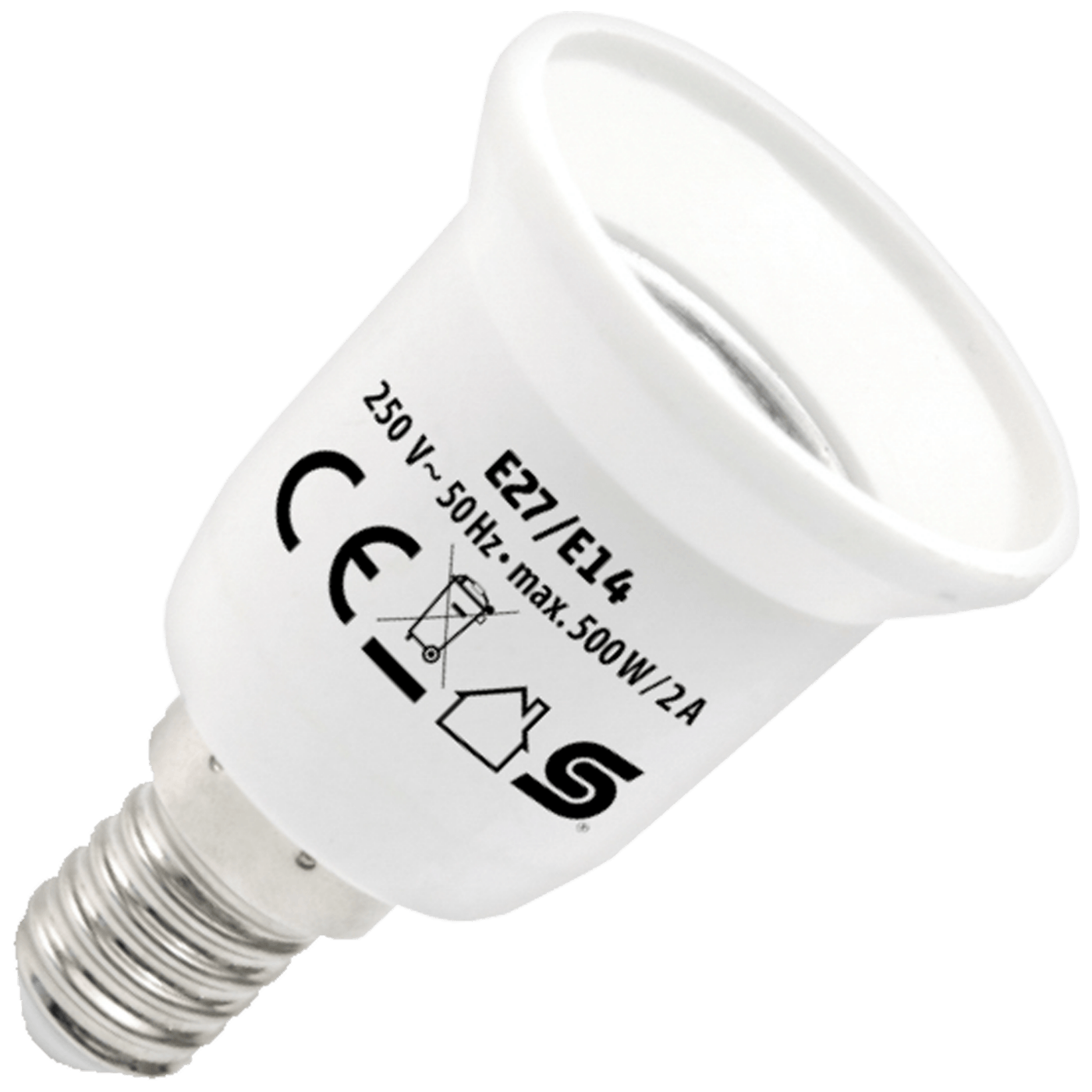 home Adapter za sijalično grlo E14 na E27 - E27/E14