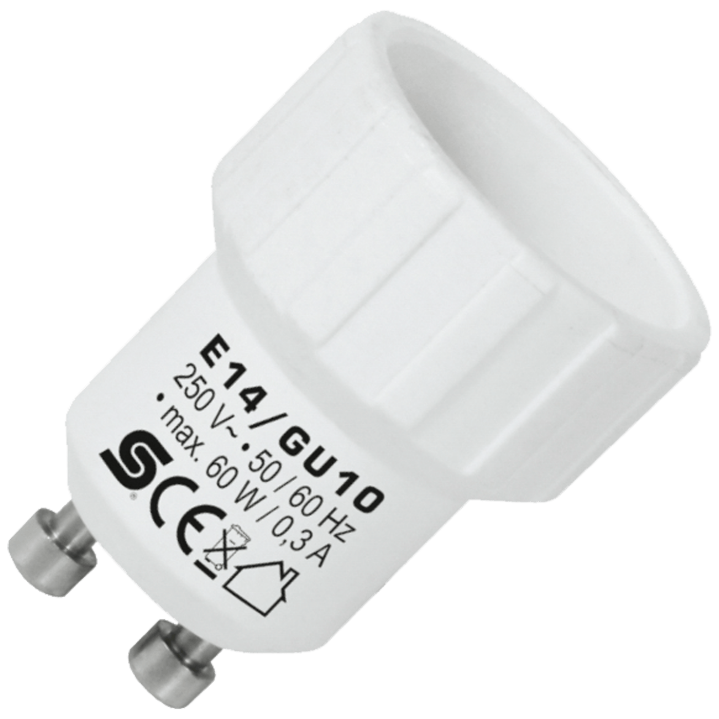 home Adapter za sijalično grlo GU10 na E14 - E14/GU10