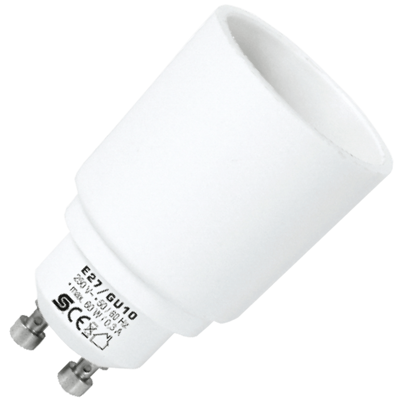 home Adapter za sijalično grlo GU10 na E27 - E27/GU10