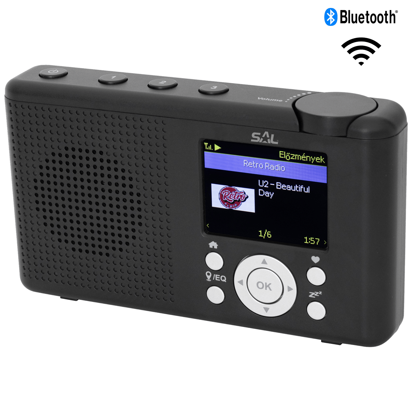 SAL Internet radio, FM, Bluetooth, WiFi, 4u1 - INR 3000