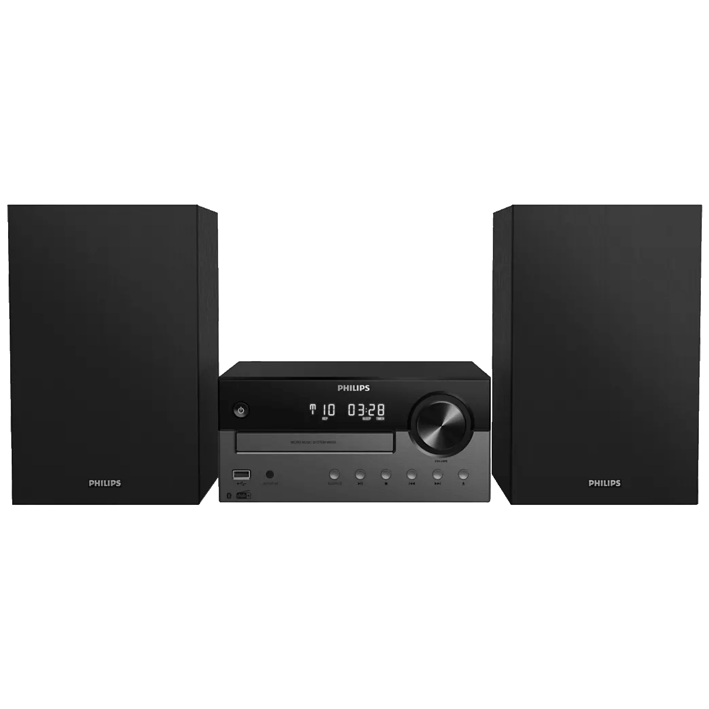 Philips Mini linija,FM radio,DAB+,CD-R/RW,MP3,USB,Sat/Alarm, 60W - TAM4505/12