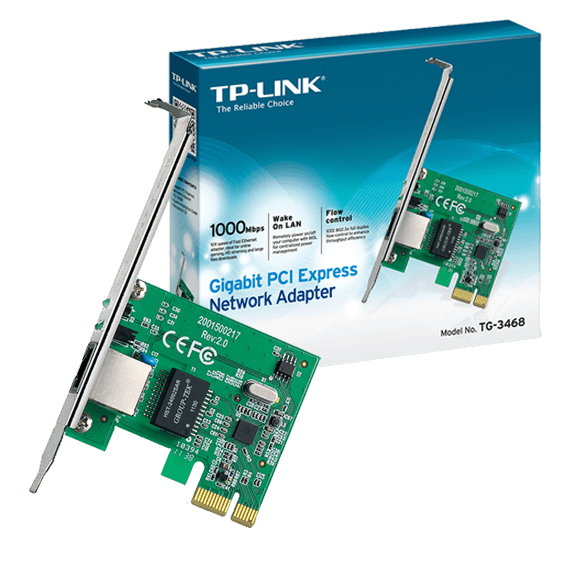 TP-LINK Mrežni adapter PCIe, gigabit 10/100/1000, ugradbeni - TG-3468