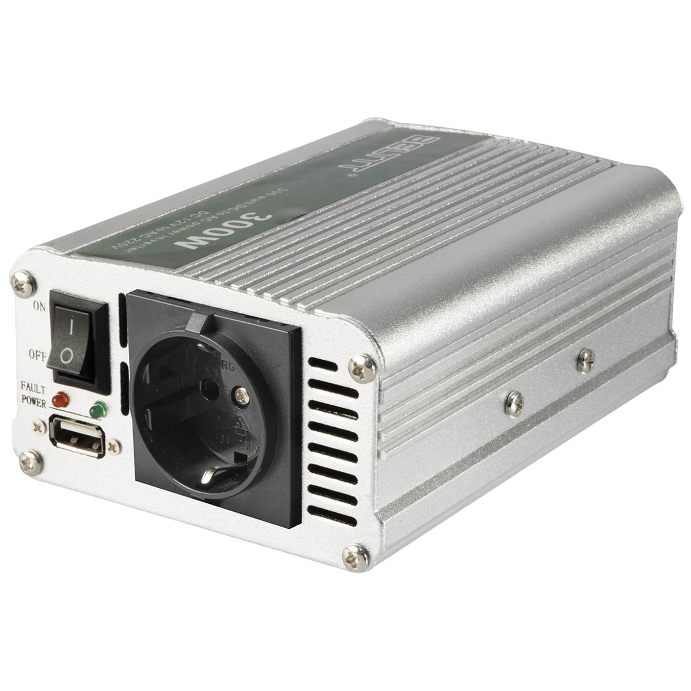 SAL Adapter 12V na 220V, snaga 300/600W, USB port - SAI 600USB
