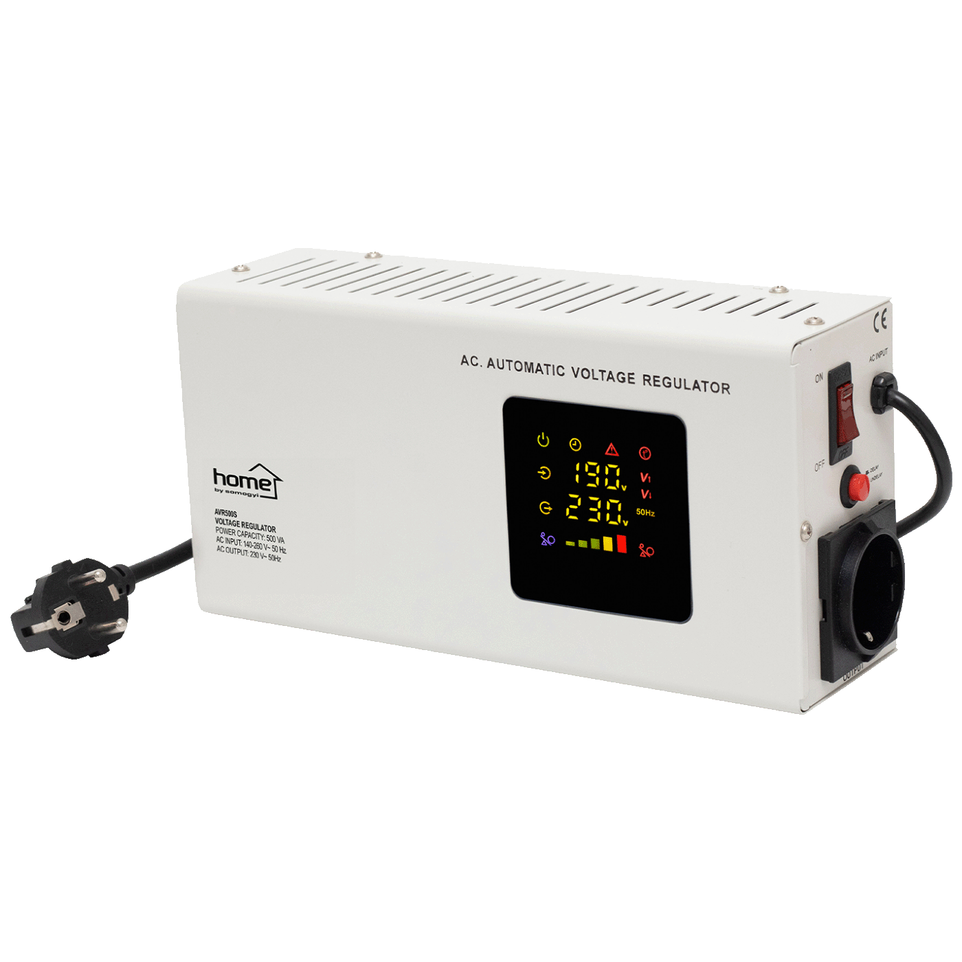 home Stabilizator napona sa relejem, 500VA - AVR500S