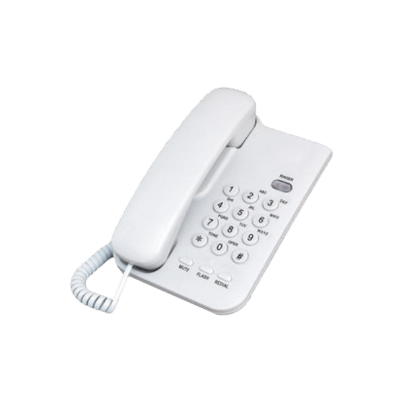 MeanIT Telefon analogni, stolni, bijeli - ST100 White