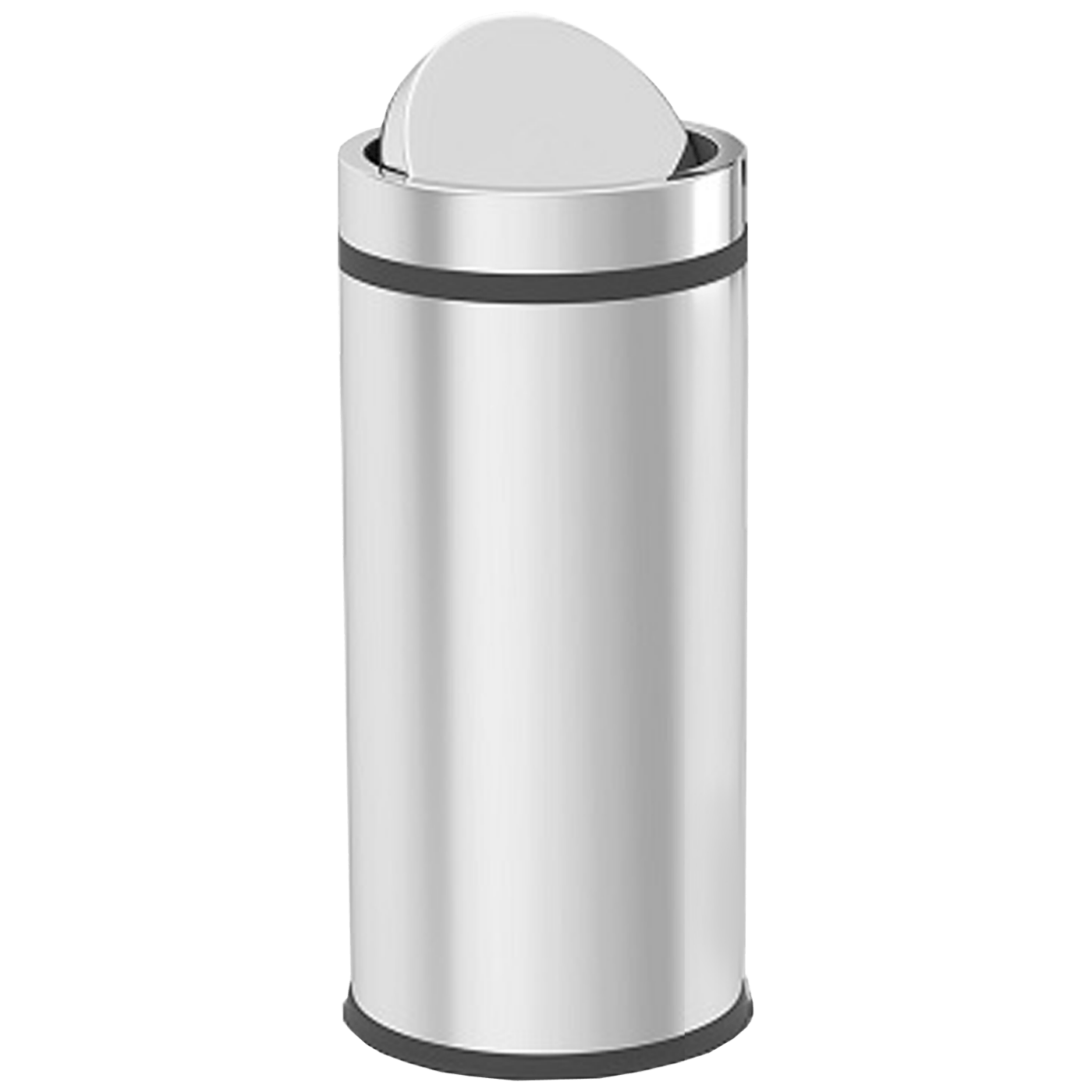 Zilan Kanta za smeće sa rotirajućim poklopcem, 11 lit., INOX - ZLN4582