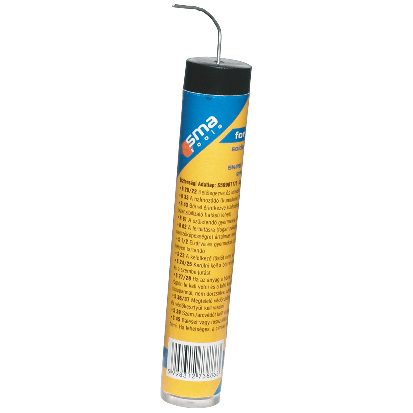 SMA Tinol za lemljenje u kućištu, Ø 1.0 mm, 17g - SWCU 1/17