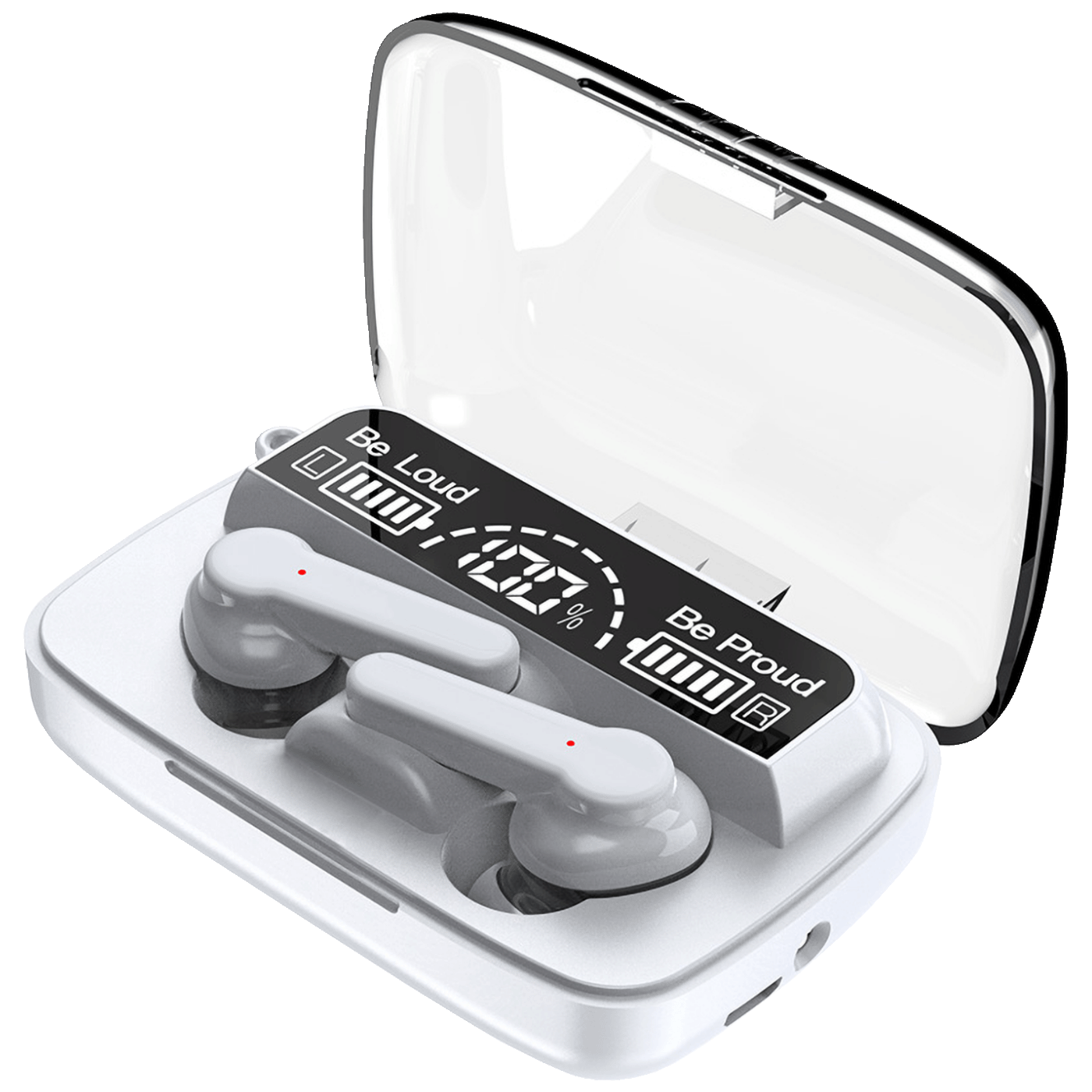 MeanIT Slušalica bežična sa mikrofonom, Bluetooth - TWS B400 White