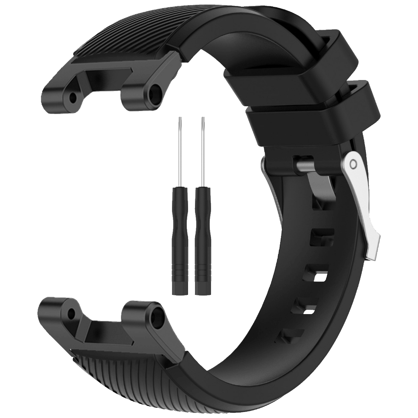 Amazfit Silikonski remen za sat Amazfit T-Rex / T-Rex Pro, crna - T-Rex / Pro Silicone Band