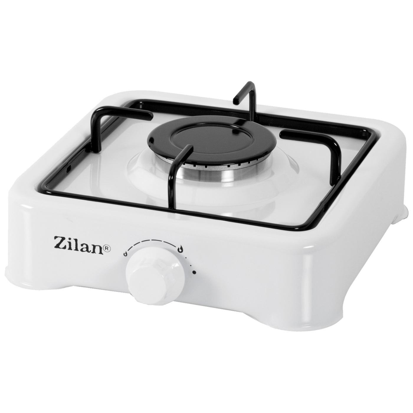 Zilan Plinski rešo sa 1 plamenikom, 1600 W, bijela - ZLN0018/WH