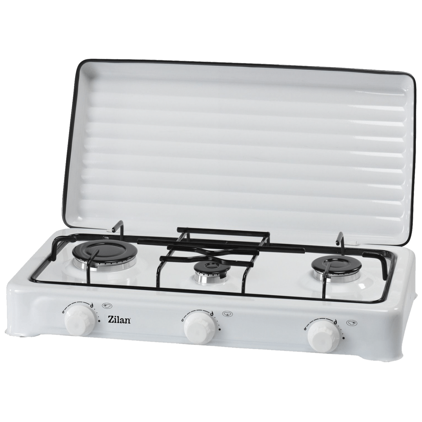 Zilan Plinski rešo sa 3 plamenika, 2300 W, bijela - ZLN0032/WH
