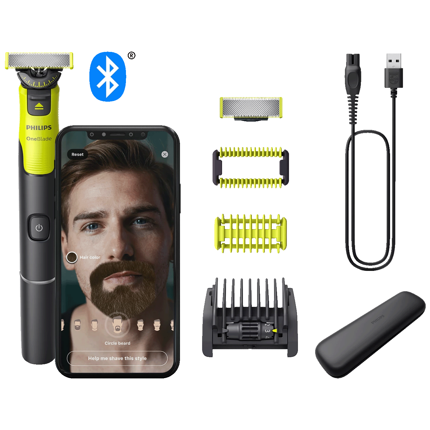 Philips Aparat za brijanje , trimer, OneBlade 360 Connectivity - QP4631/65