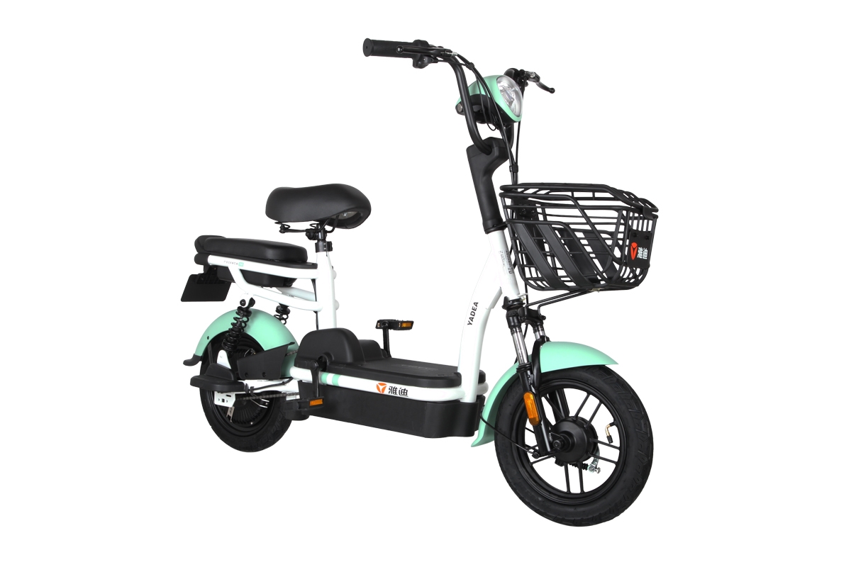 Baterijski bicikl Yadea Leme 48V 12Ah - zeleni
