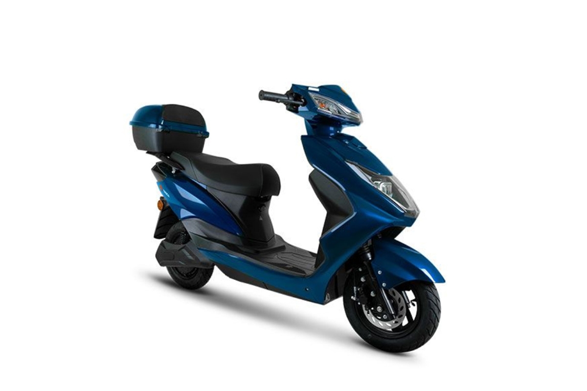 Baterijski skuter Yadea Luna 60V 20Ah - plavi