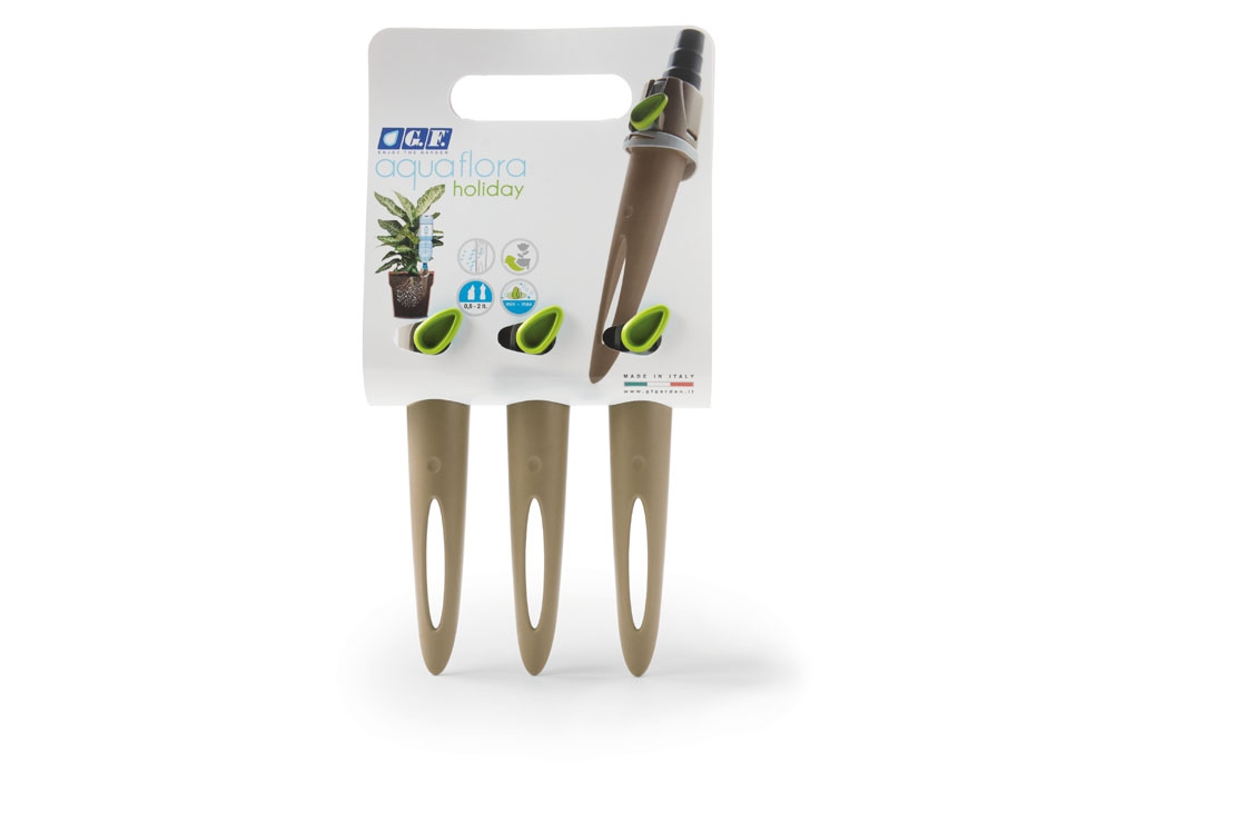 6344 Aqua flora holiday tris