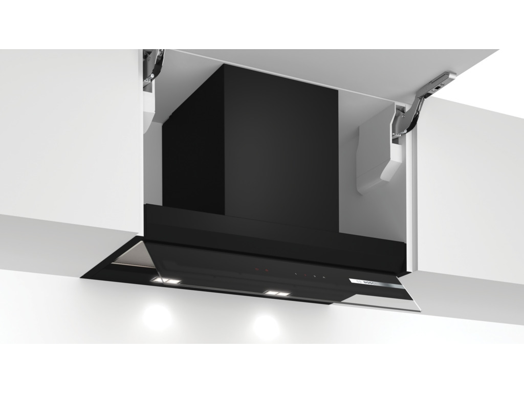 BOSCH potpuno ugradbena napa Serie 6|, 652m2/h, 67dB, CRNA,potpuno integrisana