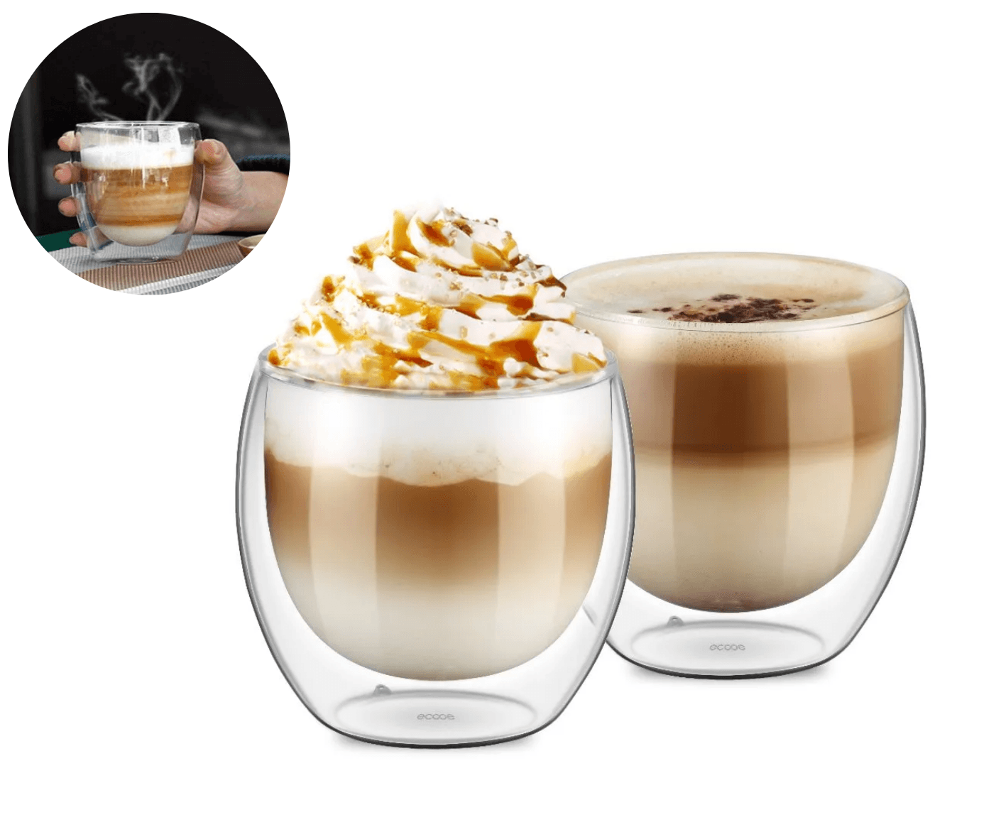ČAŠA DUPLO DNO 350ML