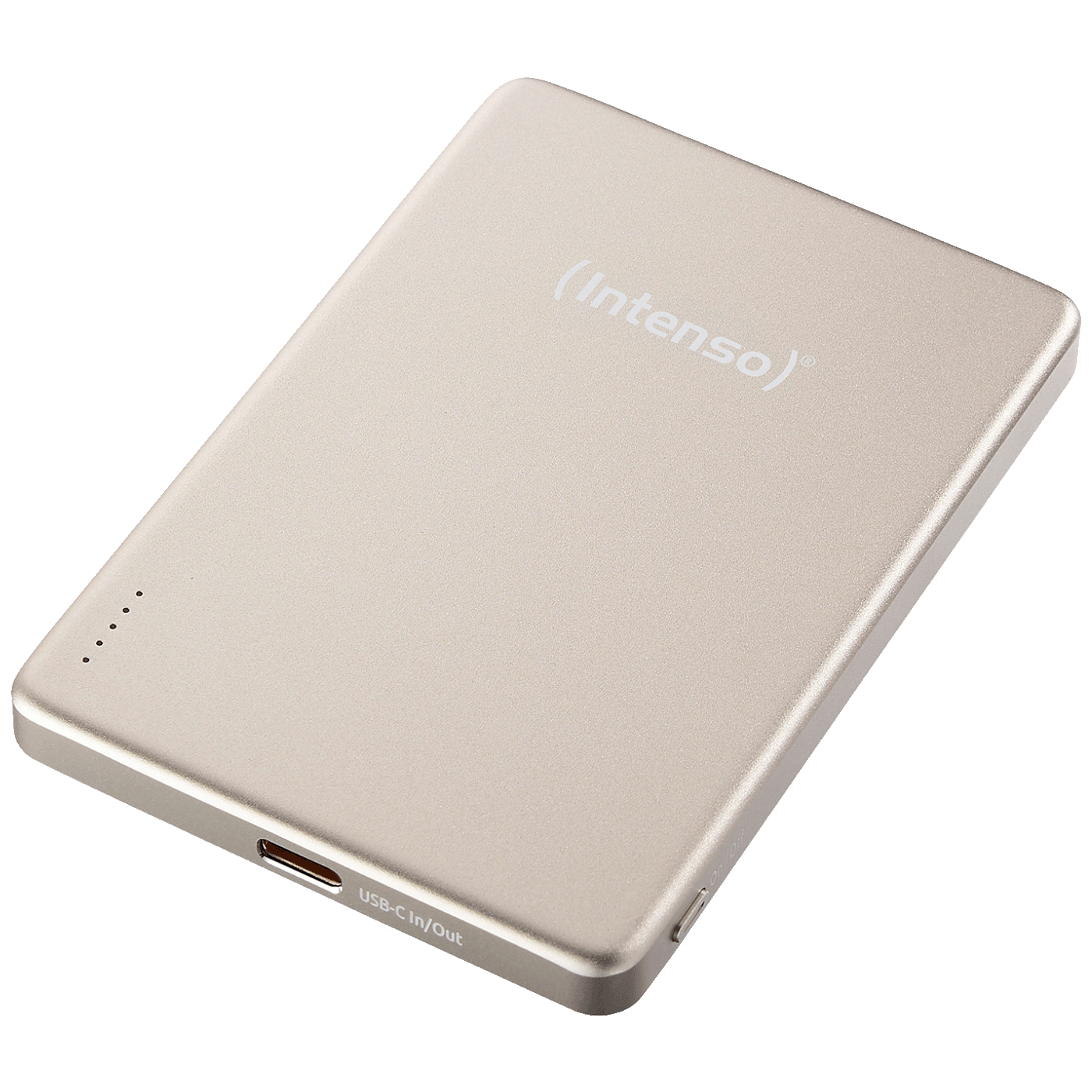 (Intenso) Prijenosni punjač, MagSafe, 5000mAh, bežični, Champagne - POWERBANK MW5000 Champagne
