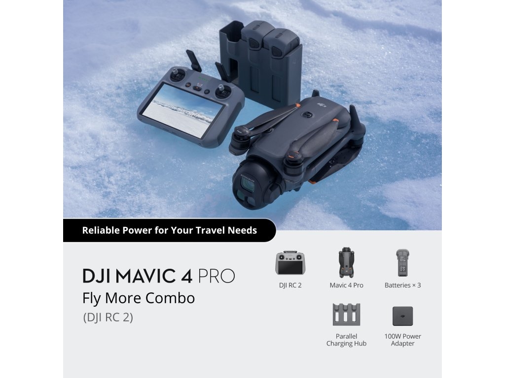 DJI Mavic 4 Pro Fly More Combo(DJI RC 2)