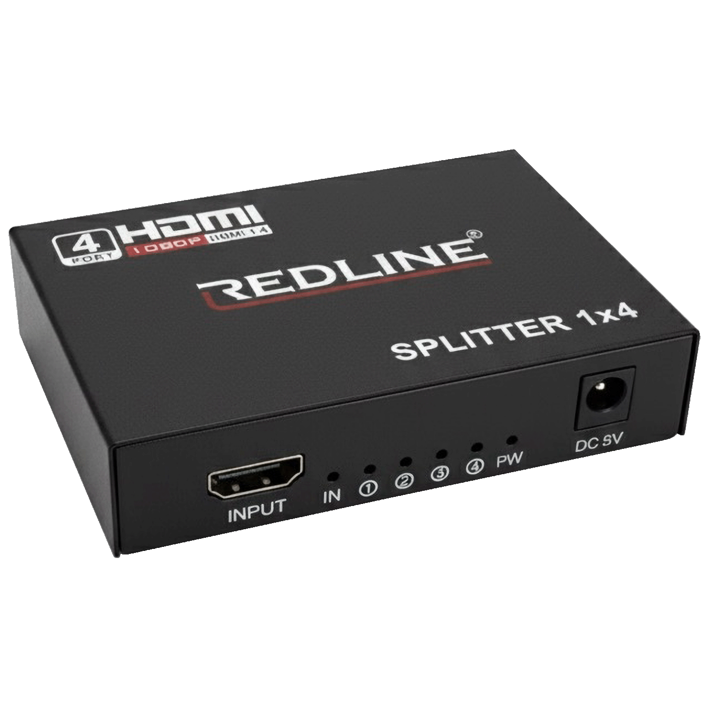 REDLINE HDMI razdjelnik, 1 ulaz - 4 izlaza - HS-4