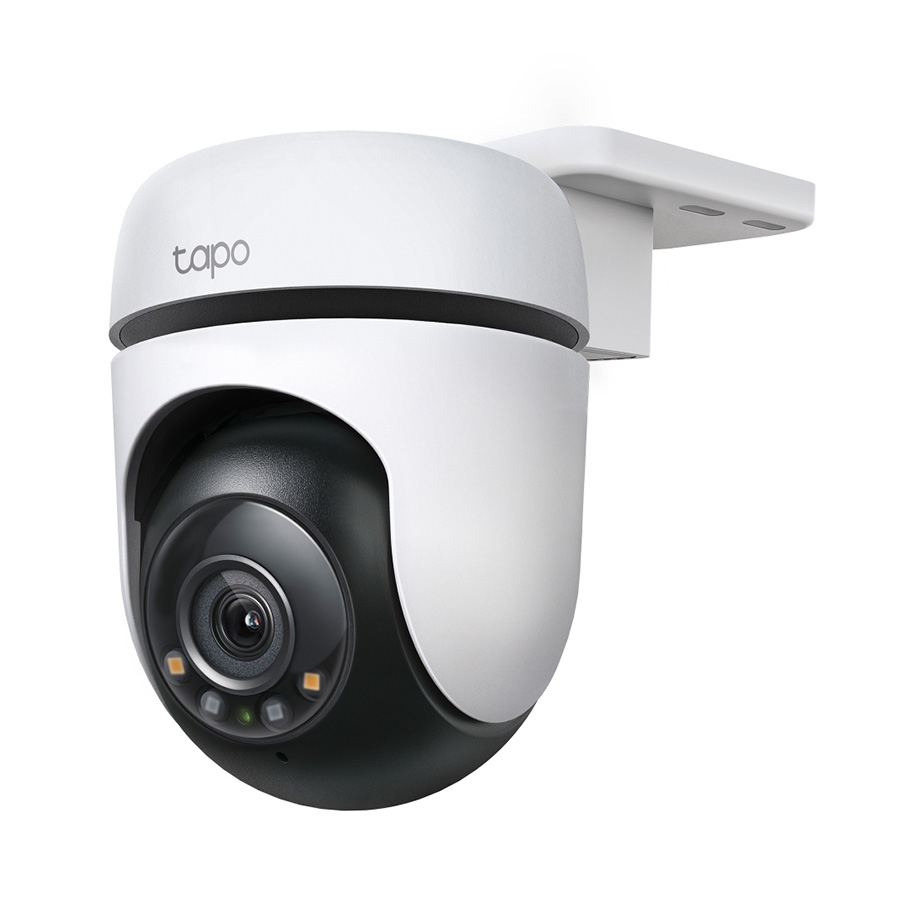 TP-Link Tapo C510W Outdoor Pan/Tilt Wi-Fi Camera, 2K,2.4 GHz, 360o, Color Night Vision, Smart Detection, Notifications, IP65