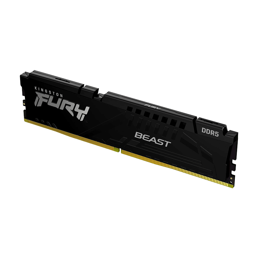 Kingston 32GB 5200MHz DDR5 Fury Beast, CL40, XMP 3.0 Ready, KF552C40BB-32