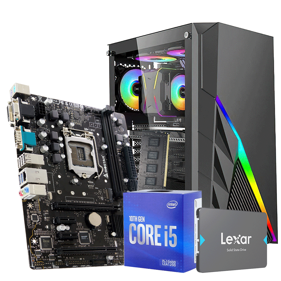 GNC ACCESS 1 - Win 11 PRO, MS Office Pro Plus 2019, i5 10400 2.90GHz, MB H510MHP, RAM 8GB DDR4 2666Mhz, SSD 480GB, Kućište IG-MAX T5912, 600W, 2Yw