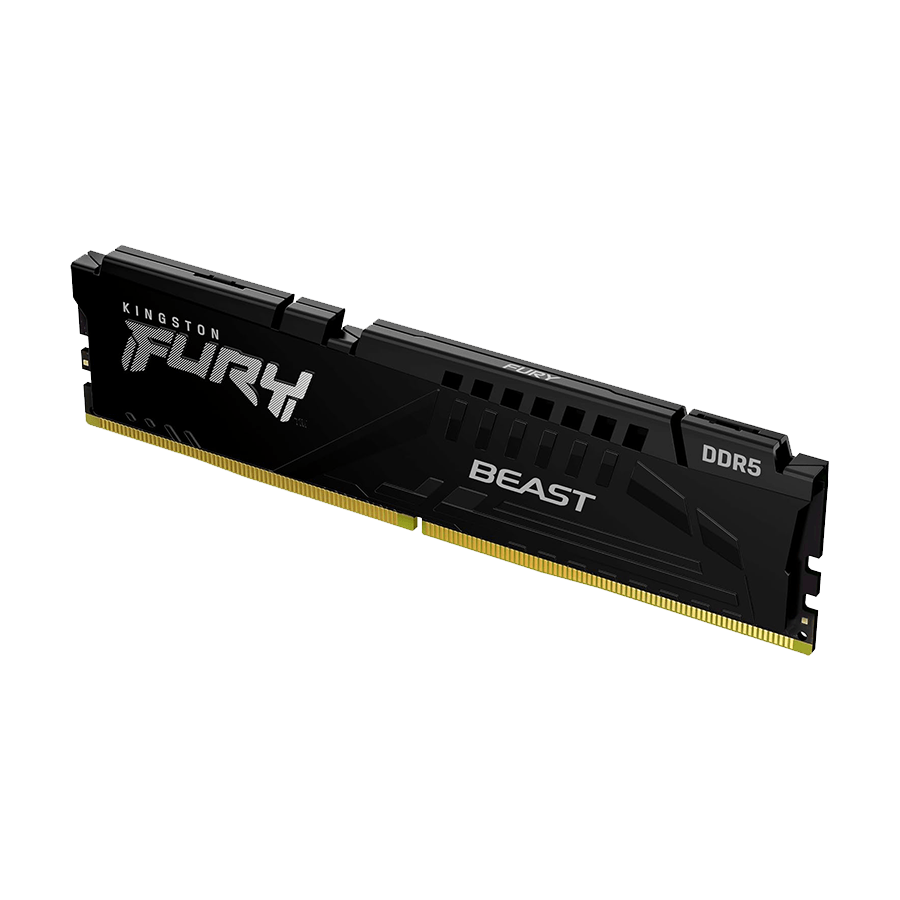 Kingston 32GB 6000MHz DDR5Fury Beast (1x32GB), CL30,EXPO, 2RX8, 288-pin 16Gbit KF560C30BBE-32