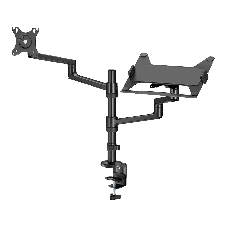 NOSAČ ZA MONITOR I LAPTOP GEMBIRD MA-DA-04, montaža na stol, monitors up to 32" and notebooks up to 17,3"