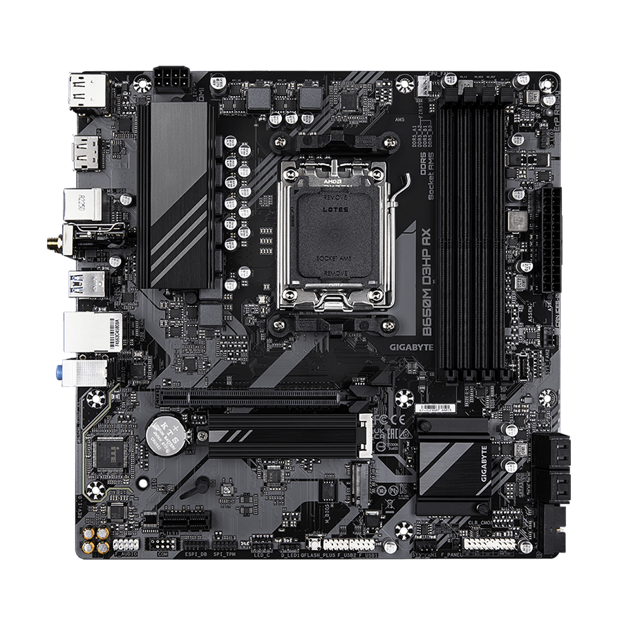 0133155_gigabyte-mb-b650m-d3hp-ax-am5-4xddr5-2xm2-4xsata-10x-usb-hdmi-2x-dp-microatx