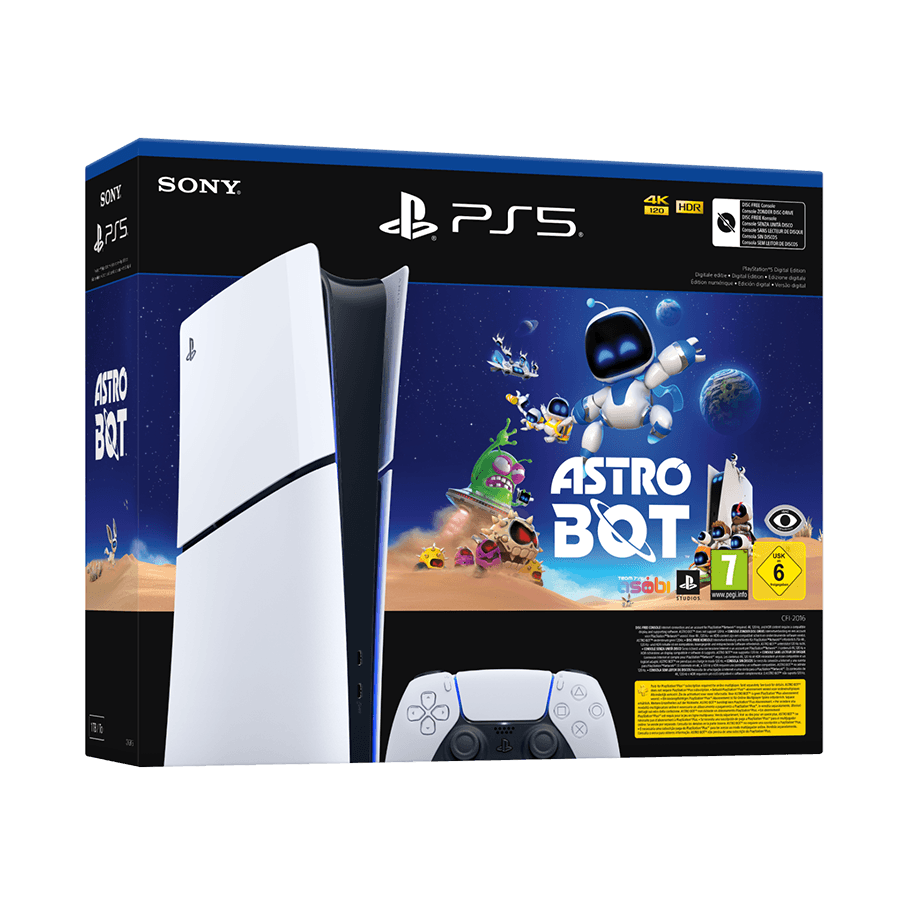 PlayStation 5 Slim Digital Edition D chassis +  Astro Bot VCH 1000044336