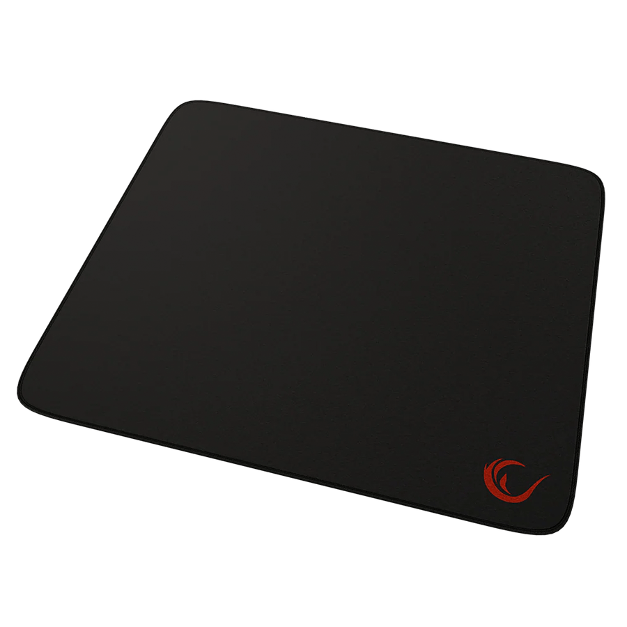 Podloga za miš gaming RAMPAGE BLITZ L 450x400x4mm sewing neutral fabric black gaming mouse pad