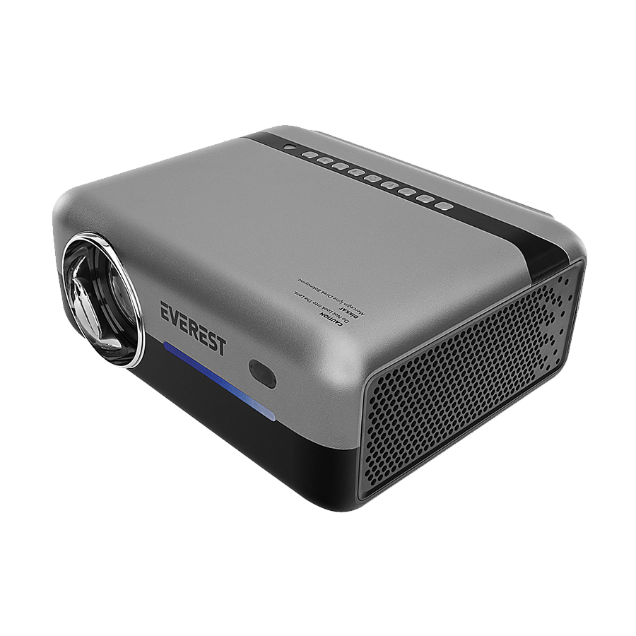 Projektor EVEREST PJ03 Upper Pro Gray/Black Tripod 1920*1080p 8000 lumen Android 9.0 Screen Reflected Full HD Projection Device, 39090