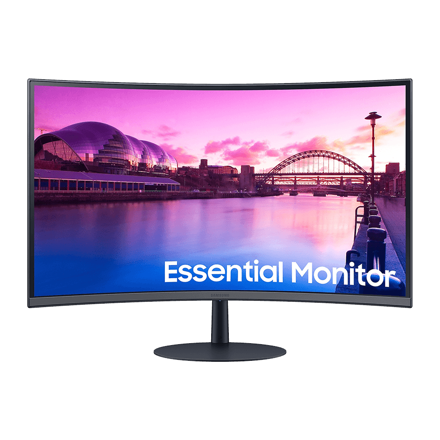 MONITOR SAMSUNG 27" zakrivljeni , FullHD, VA, 250 cd/m2, AMD FreeSync, HDMI, DP, 75Hz, 4ms, LS27C390EAUXEN