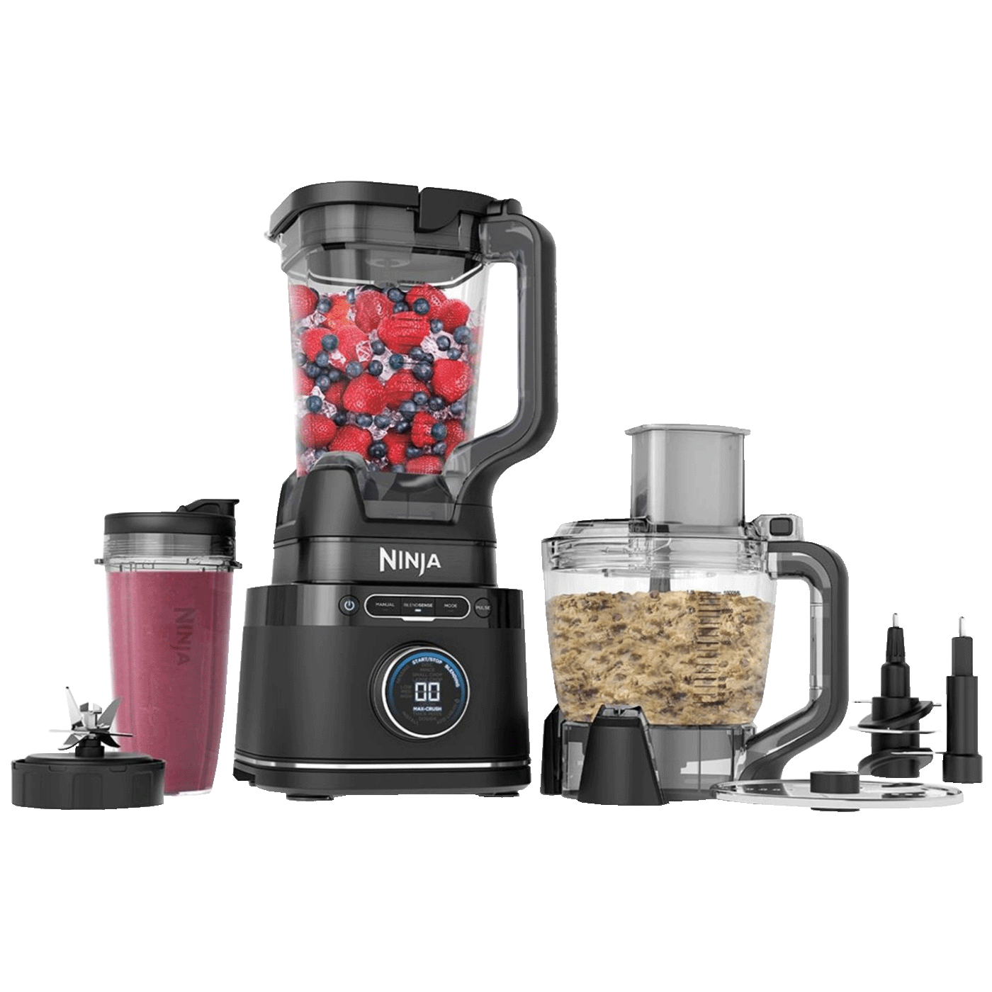 Ninja Blender, 14u1, 2.1 lit./1.8 lit./700ml., 1200W - TB401EU