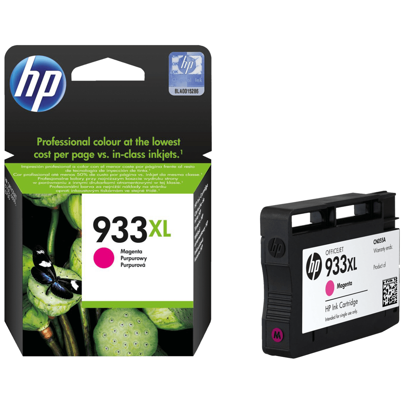 HP Tinta 933XL (CN055AE), magenta, 825 stranica