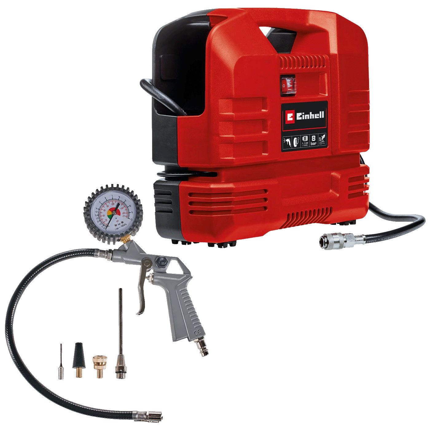 Einhell Zračni kompresor , 8 bar - TC-AC 190 OF Set