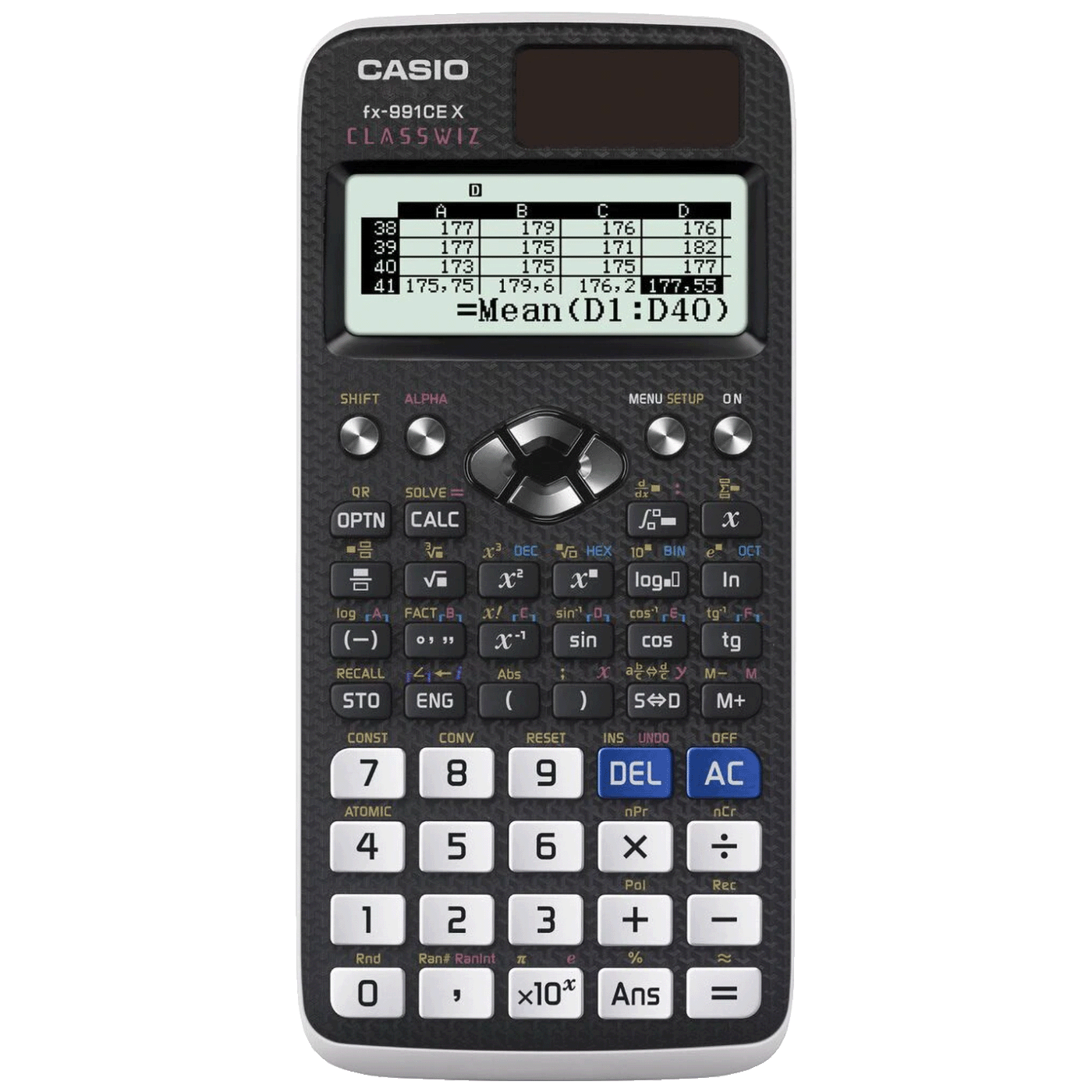 Casio Kalkulator, tehničko znanstveni,solarno/baterijsko napajanje - FX-991CEX