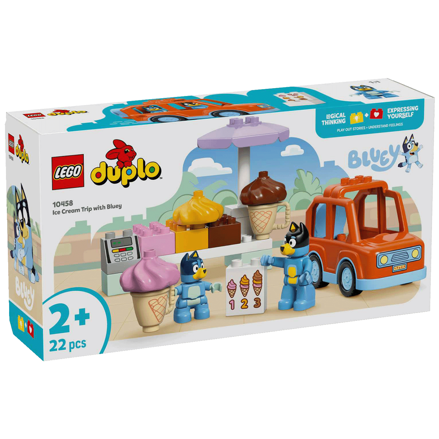 Lego Bluey – Izlet Sa Sladoledom, LEGO Duplo