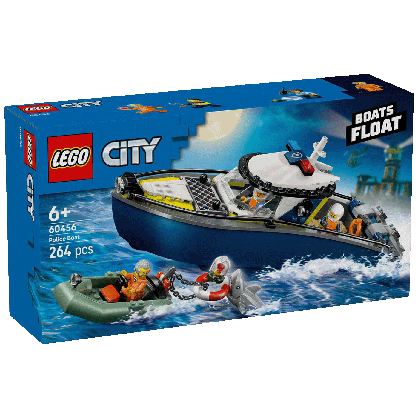 Lego Policijska Potjera Brodom,  LEGO City